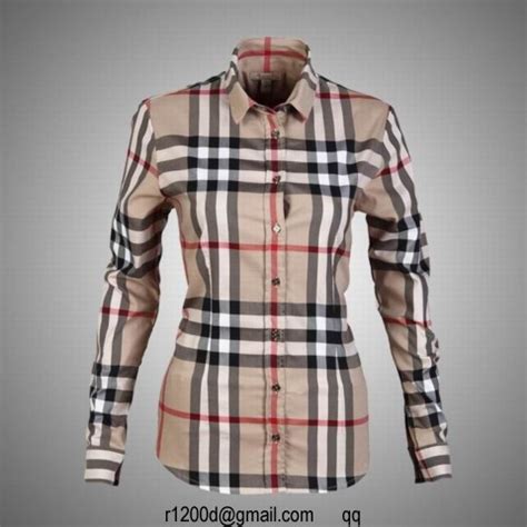 chemisier femme imitation burberry